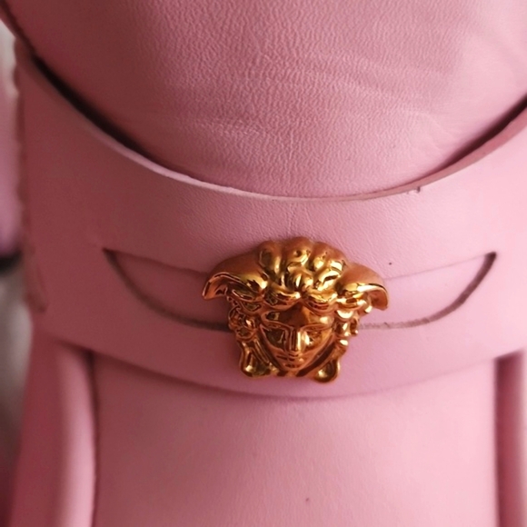 Versace Intrico Platform Loafers Pink Size 40 - Picture 6 of 7